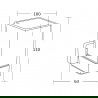 Mexen Asis Zahnputzbecher, schwarz - 7017638-70