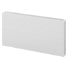 Mexen CL22 Plattenheizkörper Line 600 x 1300 mm, seitlicher Anschluss, 2057 W, weiß - W422L-060-130-00