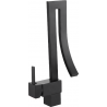 Mexen Elbrus rubinetto lavabo alto, nero - 747100-70