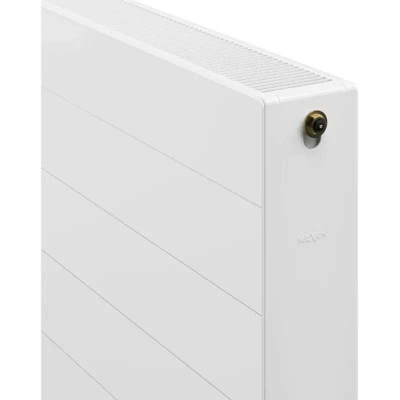 Mexen Line CVL22 Plattenheizkörper 300 x 1400 mm, unterer Anschluss, 1261 W, weiß - W622L-030-140-00