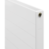 Radiateur en tôle Mexen Line CVL21 500 x 500 mm, connexion par le bas, 504 W, blanc - W621L-050-050-00