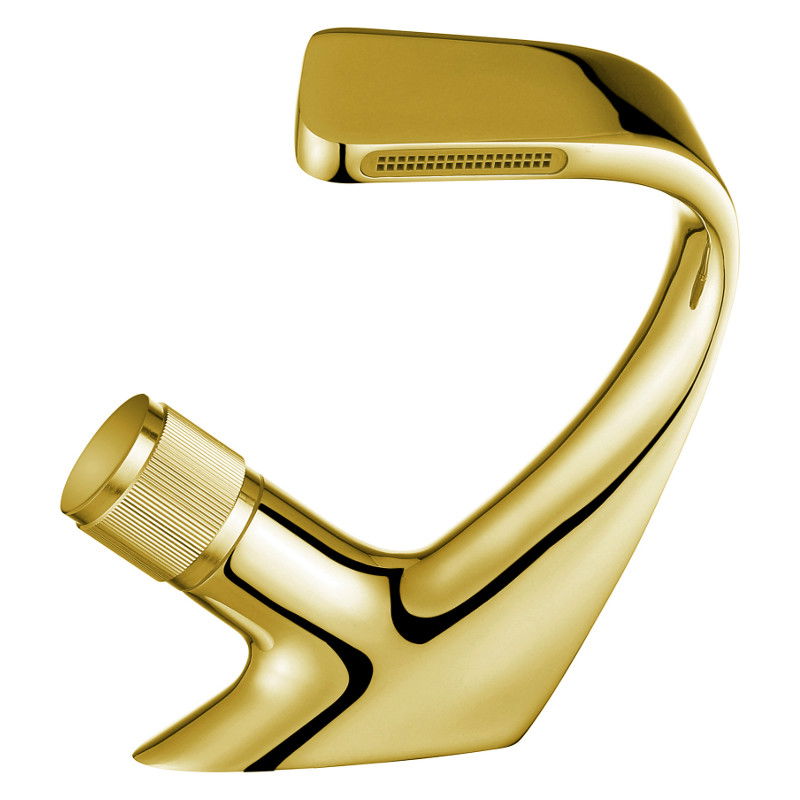 Mexen Cardo rubinetto per lavabo, oro - 747200-50