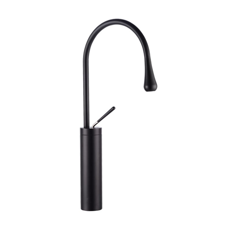 Mexen Dorado grifo de lavabo, negro - 747310-70