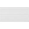 Mexen Line CL33 radiador de panel 300 x 1800 mm, conexión lateral, 2232 W, blanco - W433L-030-180-00