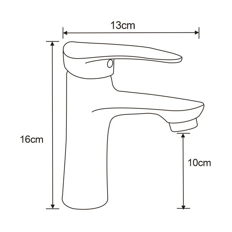 Mexen Irys Buedzëmmerkran, Chrom - 747500-00