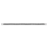 Mexen CF11 Radiador plano 500 x 1600 mm, conexión lateral, 1092 W, blanco - W411F-050-160-00