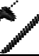 Mexen Orion héich, schwaarz Waassermëschbatterie fir de Lavabo - 745510-70