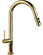 Mexen Ava grifo de cocina, dorado - 672800-50