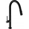 Mexen Ava kitchen faucet, black - 672800-70