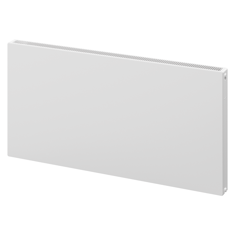 Mexen Flat CF21 Plattenheizkörper 500 x 500 mm, seitlicher Anschluss, 504 W, weiß - W421F-050-050-00