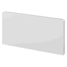 Mexen Flat CF21 Plattenheizkörper 500 x 500 mm, seitlicher Anschluss, 504 W, weiß - W421F-050-050-00