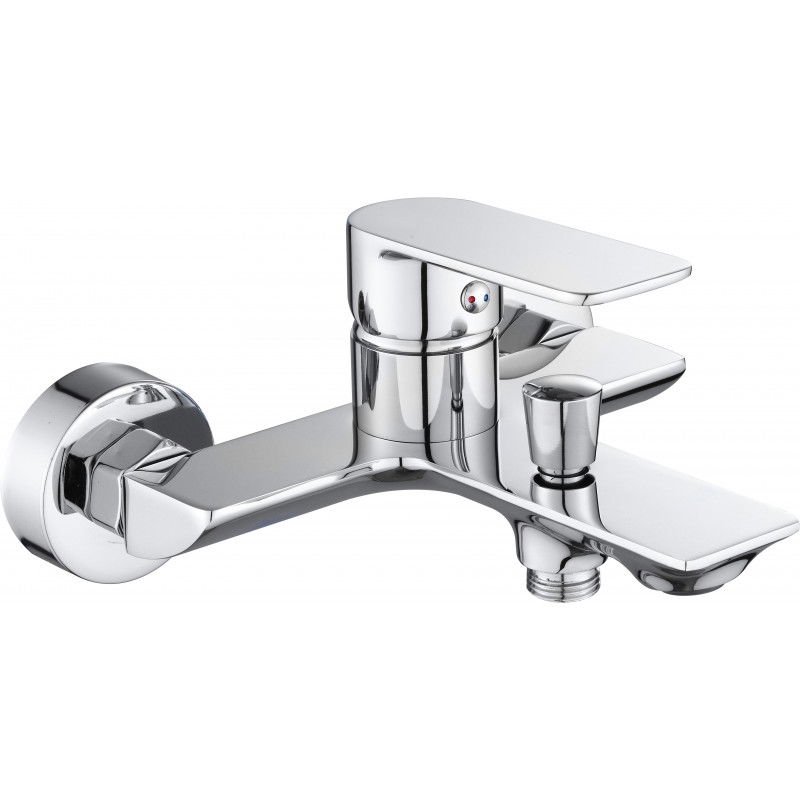 Mexen Alfa badkarsblandare, krom - 745730-00