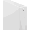 Mexen Flat CF22 radiateur à plaques 600 x 1200 mm, raccordement latéral, 1899 W, blanc - W422F-060-120-00
