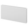 Mexen Flat CF22 Plattenheizkörper 600 x 1200 mm, seitlicher Anschluss, 1899 W, weiß - W422F-060-120-00