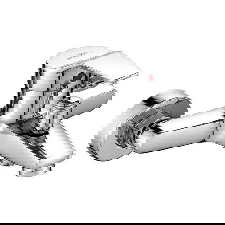 Mexen Caro Buedbiddenbatterie, Chrom - 746630-00