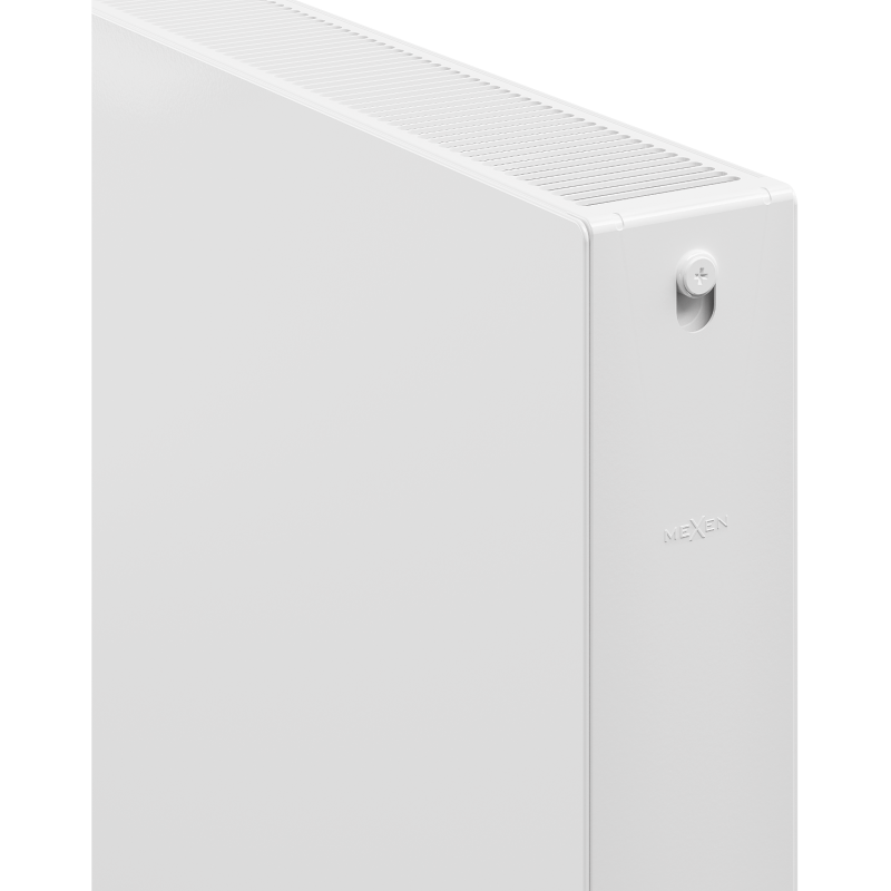 Mexen Flat CF22 flat radiator 900 x 1600 mm, side connection, 3519 W, white - W422F-090-160-00
