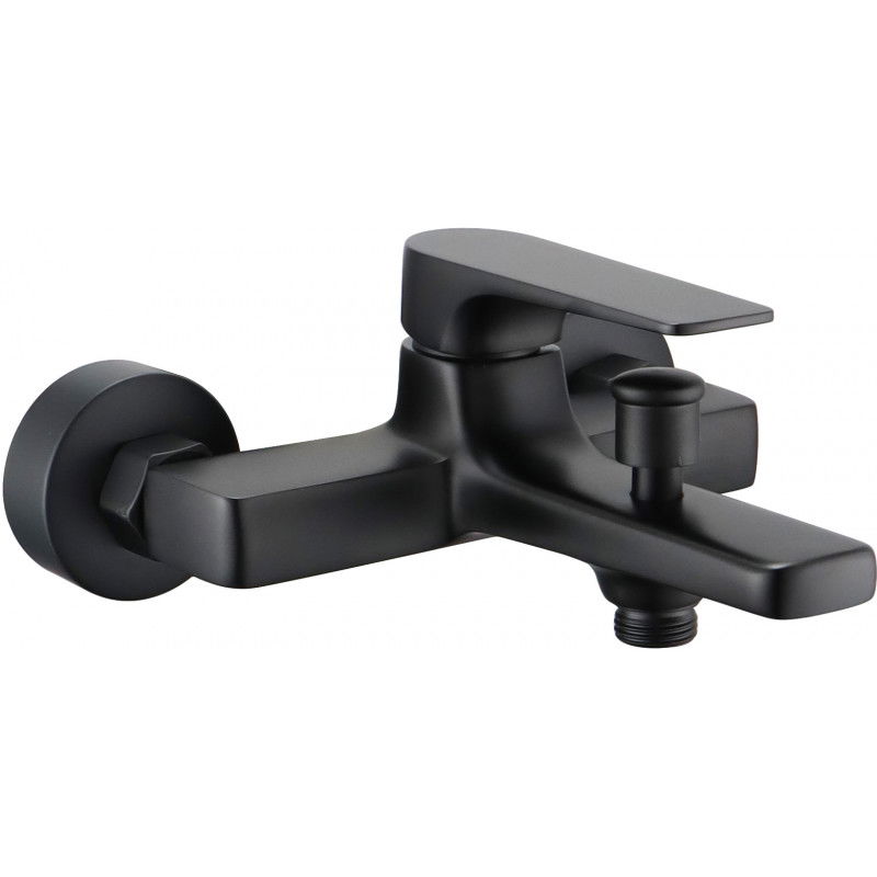Mexen Lynx grifo de bañera, negro - 745930-70