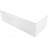 Mexen Uni rectangular bath cover 120x70 cm, white - 55099-12070