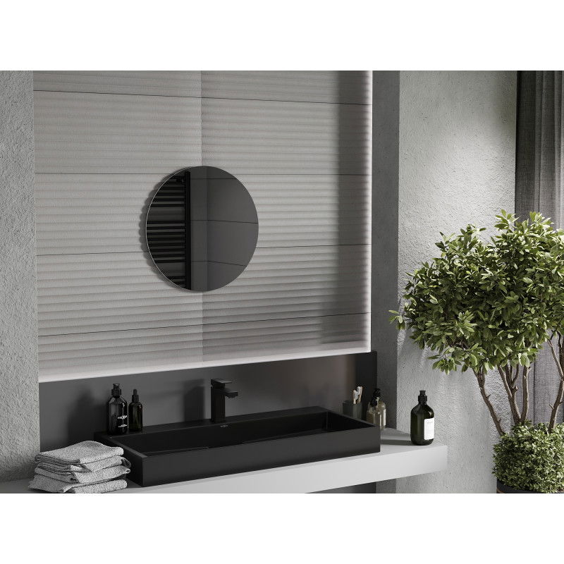 Mexen Alto lucido specchio da bagno rotondo 50 cm - 9853-050-050-000-00