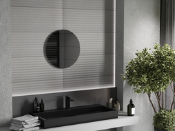 Mexen Alto espejo de baño redondo 50 cm - 9853-050-050-000-00