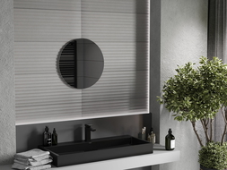 Mexen Alto espelho de casa de banho redondo 50 cm - 9853-050-050-000-00