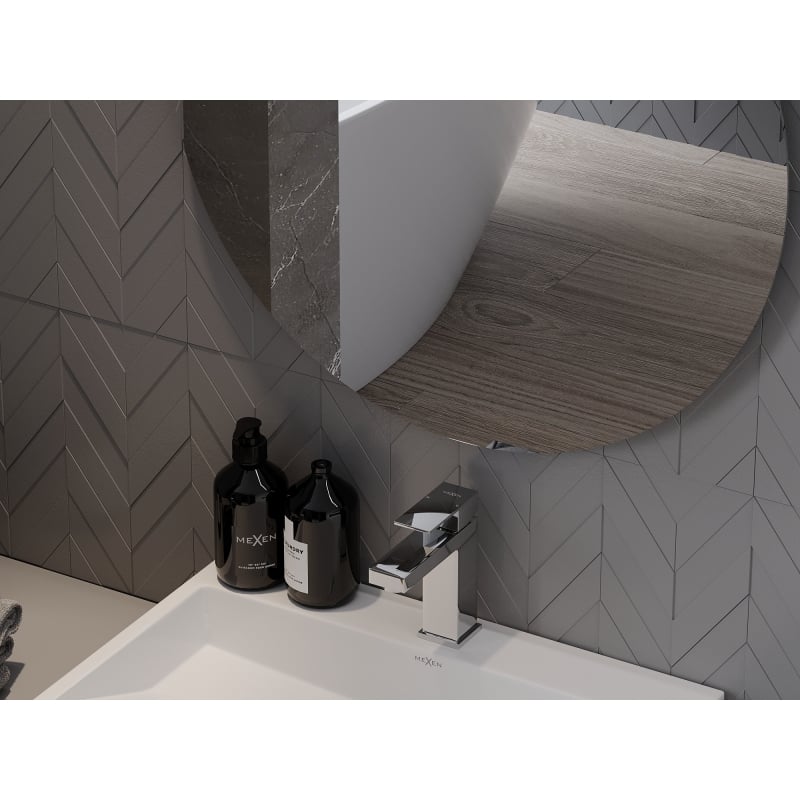 Mexen Alto runder Badezimmerspiegel 50 cm - 9853-050-050-000-00