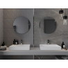Mexen Alto ümmargune vannitoa peegel 60 cm - 9853-060-060-000-00