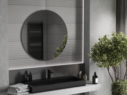 Mexen Alto espelho de casa de banho redondo 90 cm - 9853-090-090-000-00