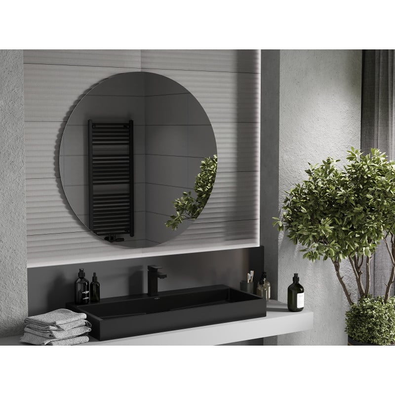 Mexen Alto espejo de baño redondo 100 cm - 9853-100-100-000-00