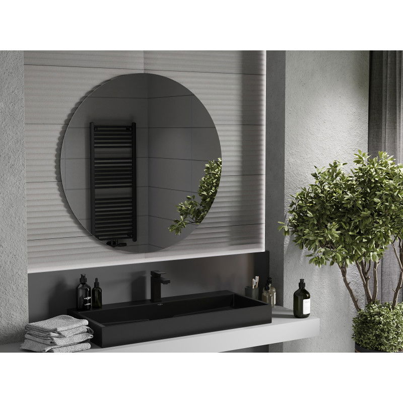 Mexen Alto miroir rond de salle de bain 100 cm - 9853-100-100-000-00