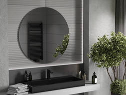 Mexen Alto miroir rond de salle de bain 100 cm - 9853-100-100-000-00
