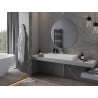 Mexen Alto miroir rond de salle de bain 100 cm - 9853-100-100-000-00