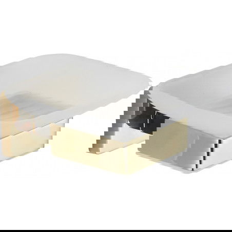 Mexen Asis prateleira, dourada - 7017639-50