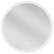 Mexen Erg beleuchteter Badezimmerspiegel, rund 50 cm, LED 6000K, Antibeschlag - 9823-050-050-611-00