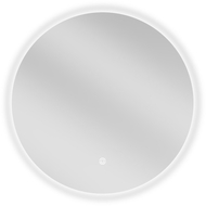 Mexen Erg miroir de salle de bain éclairé, rond 50 cm, LED 6000K, antibuée - 9823-050-050-611-00