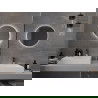 Mexen Erg beleuchteter Badezimmerspiegel, rund 50 cm, LED 6000K, Antibeschlag - 9823-050-050-611-00