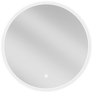 Mexen Erg beleuchteter Badezimmerspiegel, rund 60 cm, LED 6000K, Antibeschlag - 9823-060-060-611-00