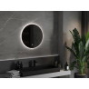 Mexen Erg verlichte ronde badkamer spiegel, 60 cm, LED 6000K, anti-condens - 9823-060-060-611-00