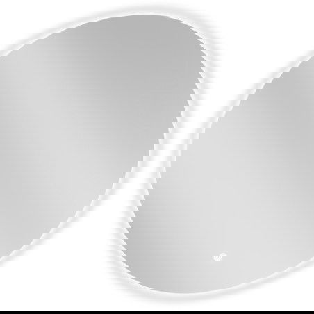 Mexen Erg pyöreä LED-kylpeuhuonepeili, halkaisija 70 cm, 6000K, huurteenesto - 9823-070-070-611-00