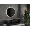 Mexen Erg beleuchteter Badezimmerspiegel, rund 70 cm, LED 6000K, Antibeschlag - 9823-070-070-611-00