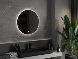 Mexen Erg okruglo osvijetljeno kupaonsko ogledalo, 70 cm, LED 6000K, protiv magle - 9823-070-070-611-00