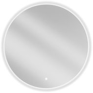 Mexen Erg osvijetljeno okruglo kupaonsko ogledalo, 80 cm, LED 6000K, protiv magljenja - 9823-080-080-611-00