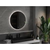 Mexen Erg verlicht badkamer spiegel, rond 80 cm, LED 6000K, anti-condens - 9823-080-080-611-00