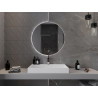 Mexen Erg verlicht badkamer spiegel, rond 80 cm, LED 6000K, anti-condens - 9823-080-080-611-00