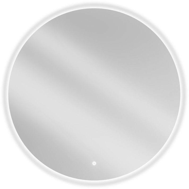 Mexen Erg beleuchteter Badezimmerspiegel, rund 90 cm, LED 6000K, Antibeschlag - 9823-090-090-611-00