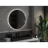 Mexen Erg ronde verlichte badkamerspiegel, 90 cm, LED 6000K, anti-condens - 9823-090-090-611-00