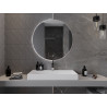 Mexen Erg miroir de salle de bain rétroéclairé, rond 90 cm, LED 6000K, antibuée - 9823-090-090-611-00