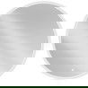 Mexen Erg upplyst badrumsspegel, rund 100 cm, LED 6000K, imma-fri - 9823-100-100-611-00