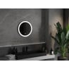 Mexen Oro osvijetljeno okruglo kupaonsko ogledalo, 50 cm, LED 6000K, protiv zamagljivanja - 9824-050-050-611-00