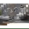 Mexen Oro beleuchteter Badezimmerspiegel, rund 50 cm, LED 6000K, Antibeschlag - 9824-050-050-611-00